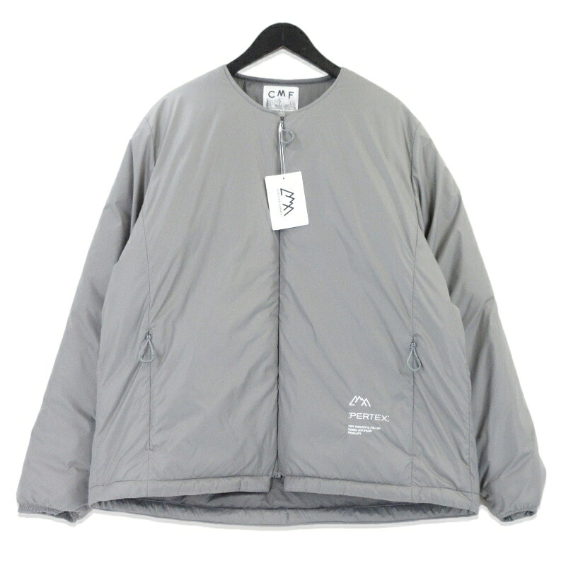 樂天商城 - 【中古】未使用 CMF OUTDOOR GARMENT シーエムエフアウトドアガーメント PUFF SWEATER UL FULLZIP CMF2502-J08C 25AW ウルフグレー S パフセーターULフルジップ 中綿ジャケット メンズ 70017494