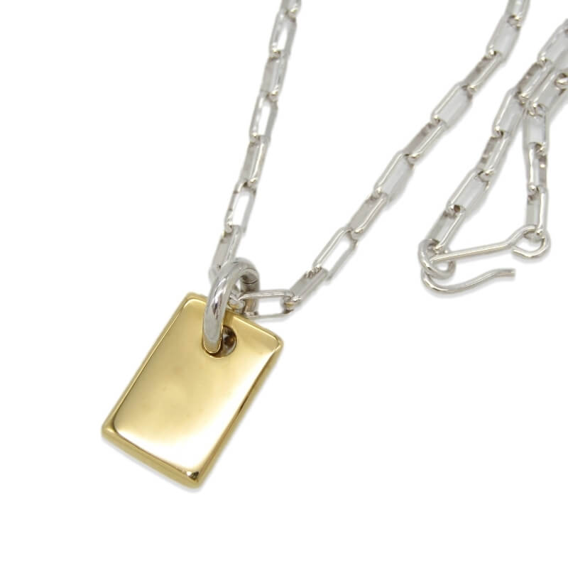 【中古】美品 LAURA LOMBARDI ローラロンバルディ ネックレス CARTA PENDANT カルタ チャーム トップ ..