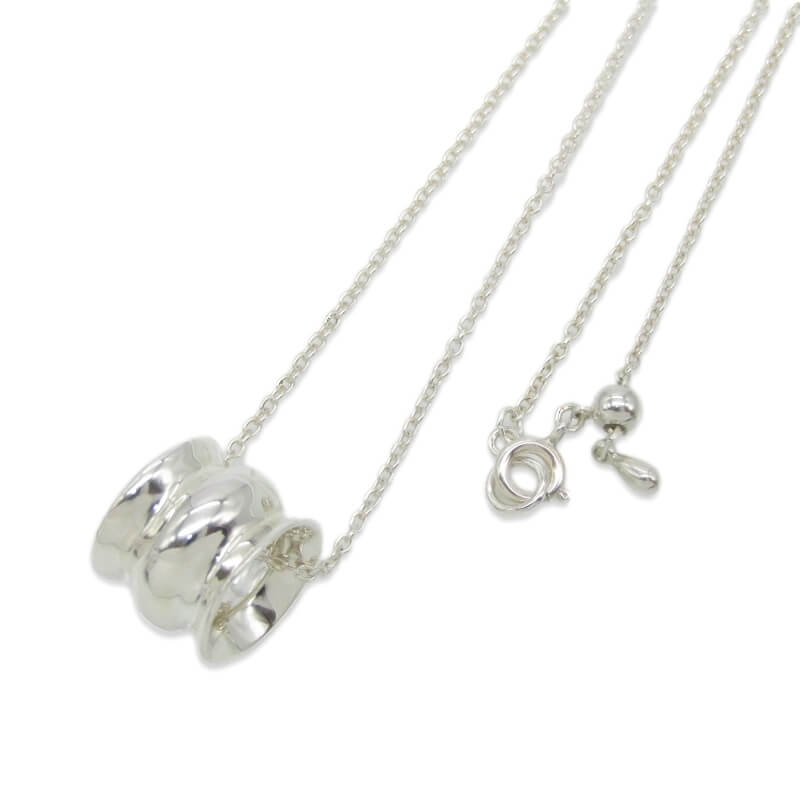 【中古】美品 CALLMOON コールムーン ネックレス Gray necklace グレイ スツール リサイクルシルバー S..