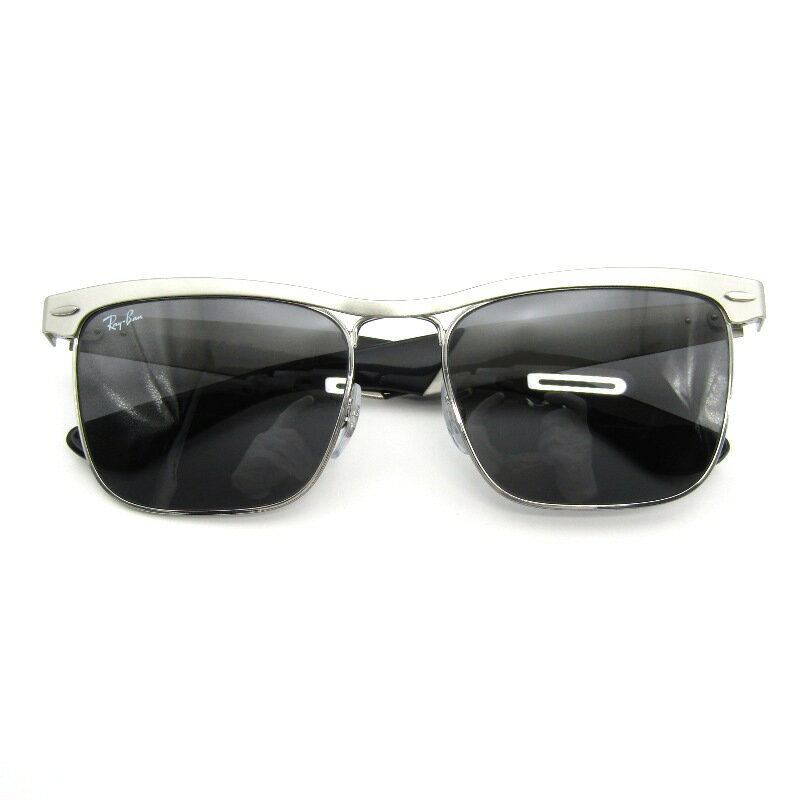 Rakuten - 【中古】Ray-Ban レイバン サングラス RB3875 WAYFARER DELUXE 中国製 019/B1 マットサンドブラステッドシルバー ウェイファーラーデラックス シートメタル ブロウ サーモントブロー ダークグレー メガネ 眼鏡 メタル 54000338