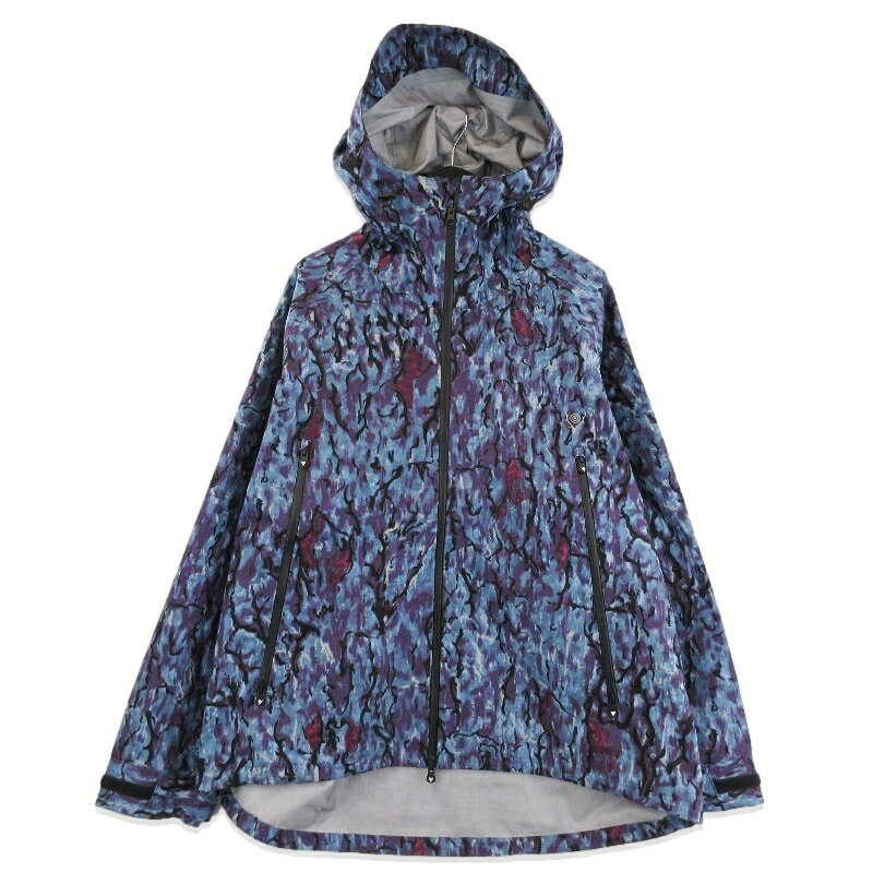 【中古】美品 SOUTH2 WEST8 サウスツーウエストエイト ウェザーエフェクトジャケット 3レイヤー MR684 コットン S2W8 Camo ブルー Mシェルジャケット マウンテンパーカー 日本製 23SS WEATHER EFFECT JACKET COTTON RIPSTOP 3LAYER メンズ 71014880