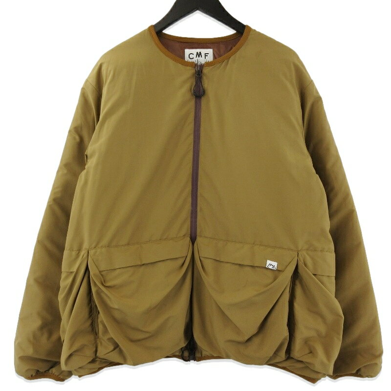 樂天商城 - 【中古】COMFY OUTDOOR GARMENT コムフィアウトドアガーメント パフクルーダウン CMF2202-J06C Puff Crew Down ノーカラー モカ Mパッカブル仕様メンズ 71014883