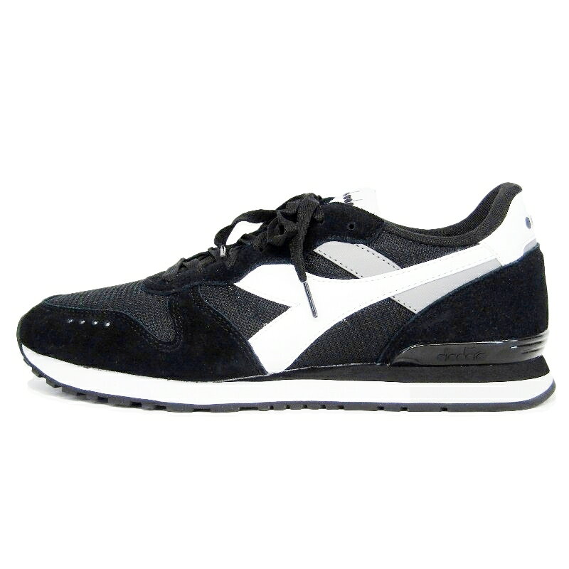 樂天商城 - 【中古】美品 Diadora ディアドラ 27.5cm CAMARO M2 501.182177-80013 カマロ ランニングシューズ スエード メッシュ ブラック 黒 BLACK スニーカー 35005230