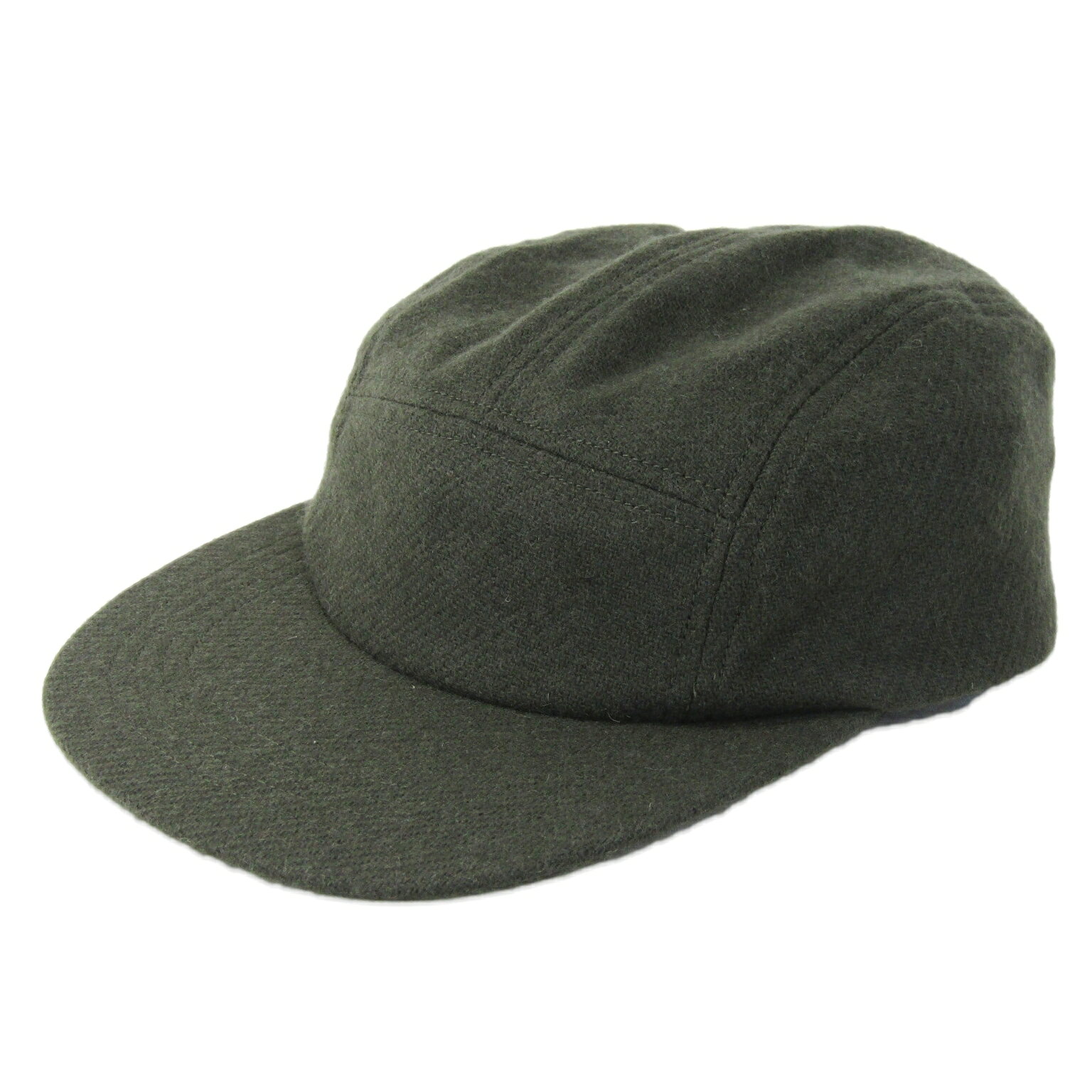 樂天商城 - 【中古】美品 OVY オヴィ キャップ 050 Cordura Wool Nylon Jet Cap ジェットキャップ ウール コーデュラ 日本製 カーキ F 帽子 90010018