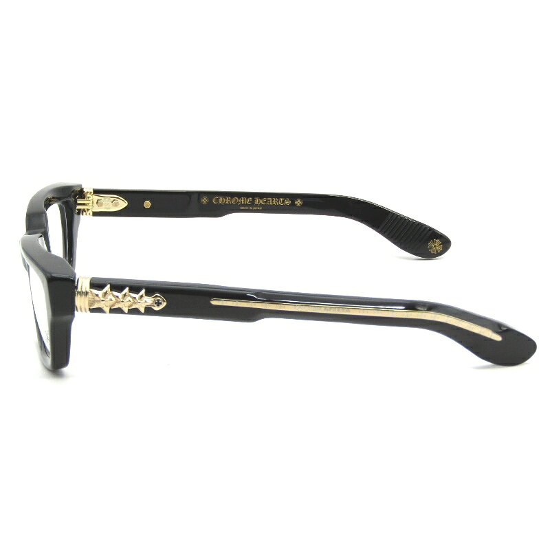 ����š�̤���� CHROME HEARTS ������ϡ��� �ᥬ�ͥե졼�� ASSTRAORDINAIRE A ������ BK-18KGP �֥�å�/������ɥ����ȥ饪���ǥ��͡��� �������� SV925/18K��å� �ᥬ�� ��� ���󥰥饹 65009718