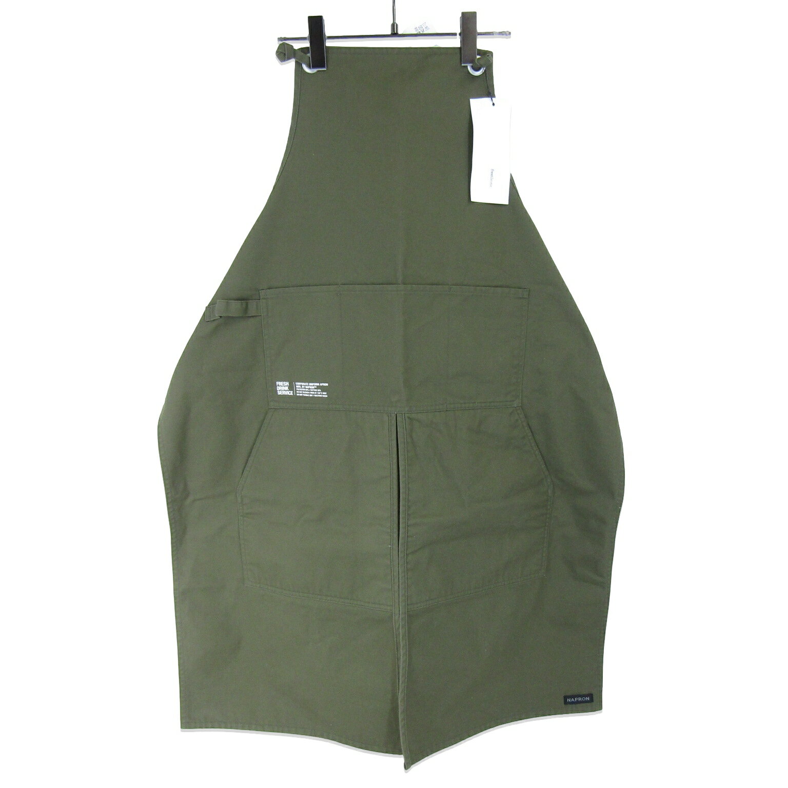 【中古】未使用 FreshService フレッシュサービス エプロン FDS CORPORATE UNIFORM APRON FDS252-99087 NAP...