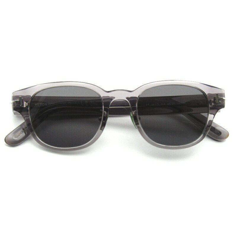 Rakuten - 【中古】TOM FORD トムフォード サングラス TF1041-D イタリア製 ウェリントン 日本企画 20A クリアグレーグレー メガネ 眼鏡 サングラス 65009749