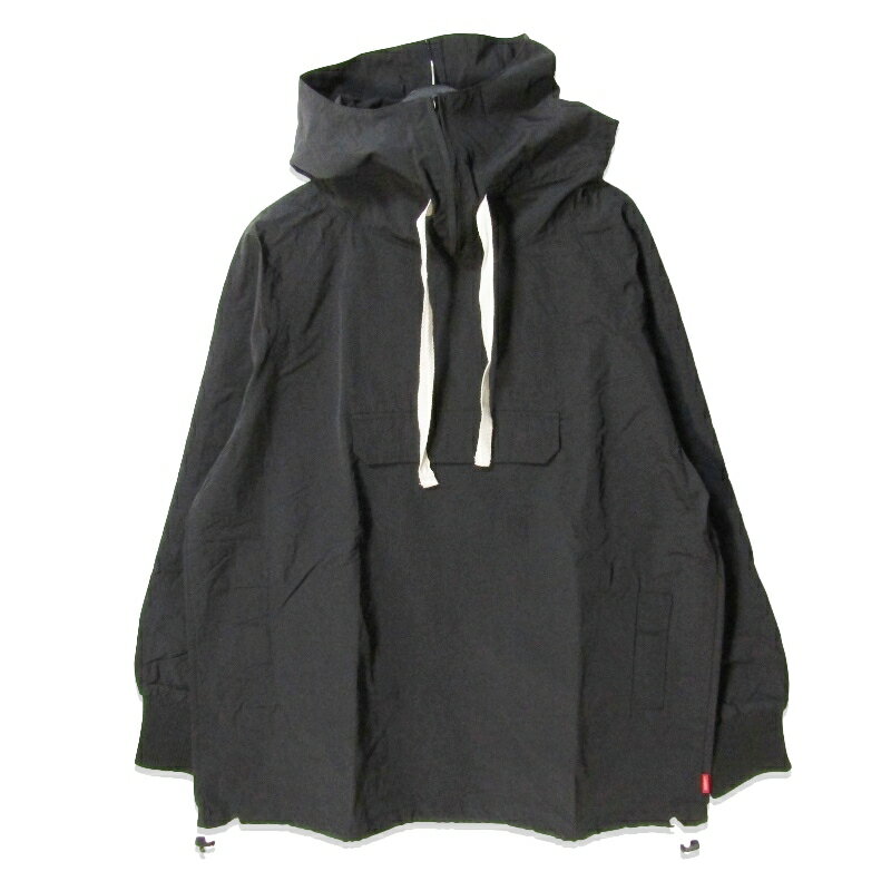 乐天商城 - 【中古】LUMBER ランバー アノラックパーカー Anorak Hoodie プルオーバー ブラック 黒 Lメンズ 27112670