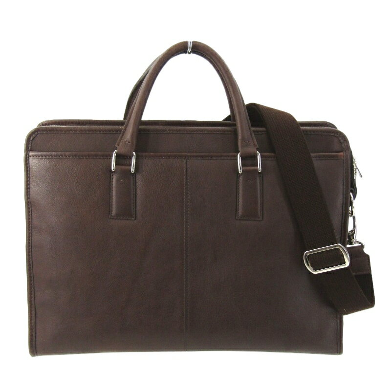Rakuten - 【中古】美品 Flathority フラソリティ ブリーフケース FG-101 Oil Milling Briefcase ビジネスバッグ カーフ 2WAY ブラウン バッグ 鞄 61004754