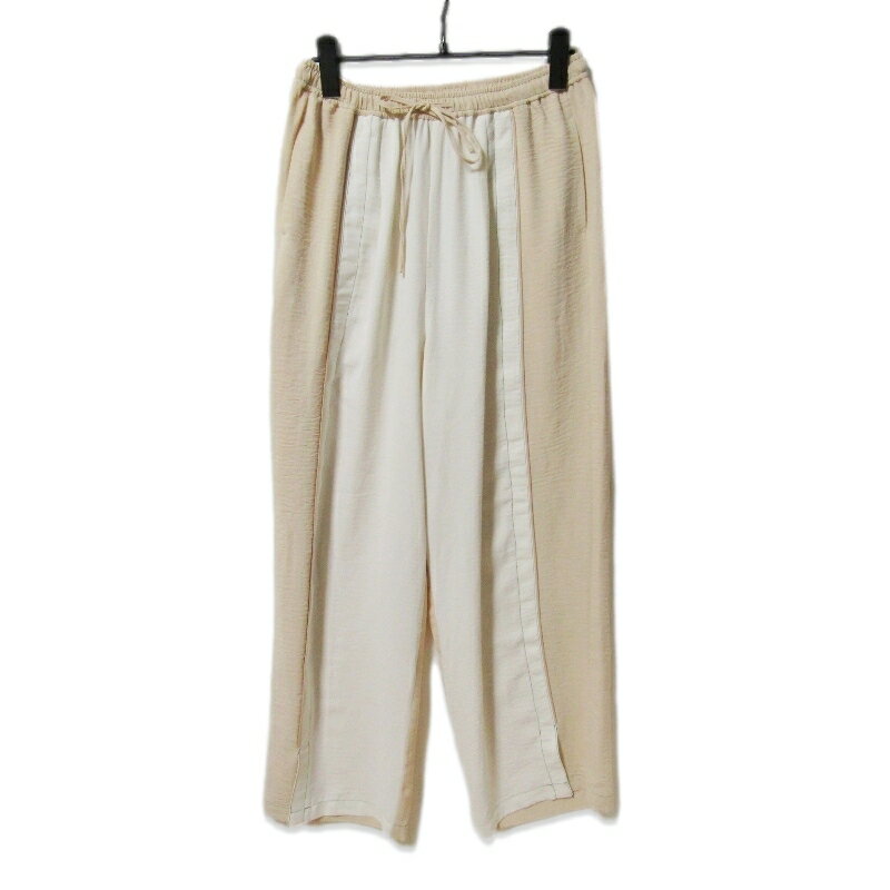 【中古】PAMM パム 肌色のラインパンツ PM1424 レディース イージーパンツ ベージュ 2レディース 27112709