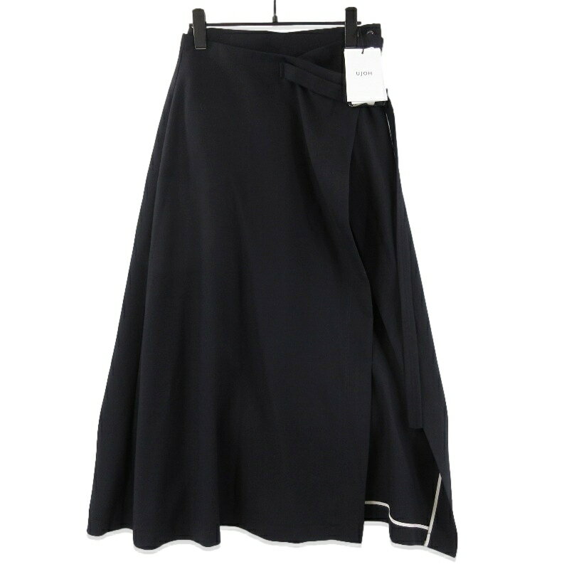 樂天商城 - 【中古】未使用 UJOH ウジョー Layered Short PNT U742-P10-901 ショートパンツ スカート レイヤード レディース ウィメンズ Navy 2レディース 71015025