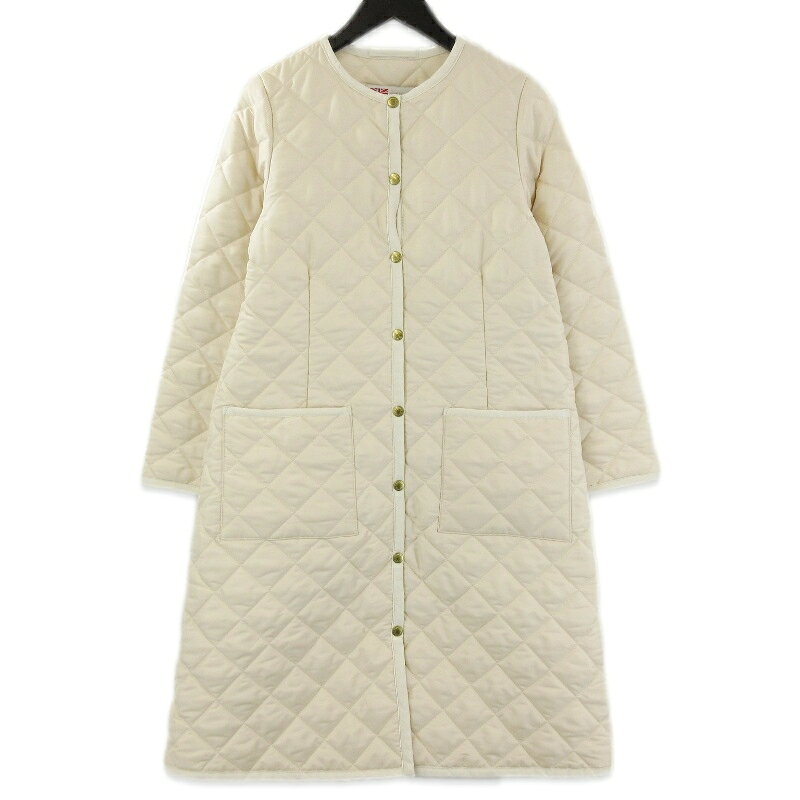 樂天商城 - 【中古】美品 Traditional Weatherwear トラディショナルウェザーウェア キルティングコート L232APQCO0254AA アイボリー 34レディース ARKLEY LONG レディース 71015058