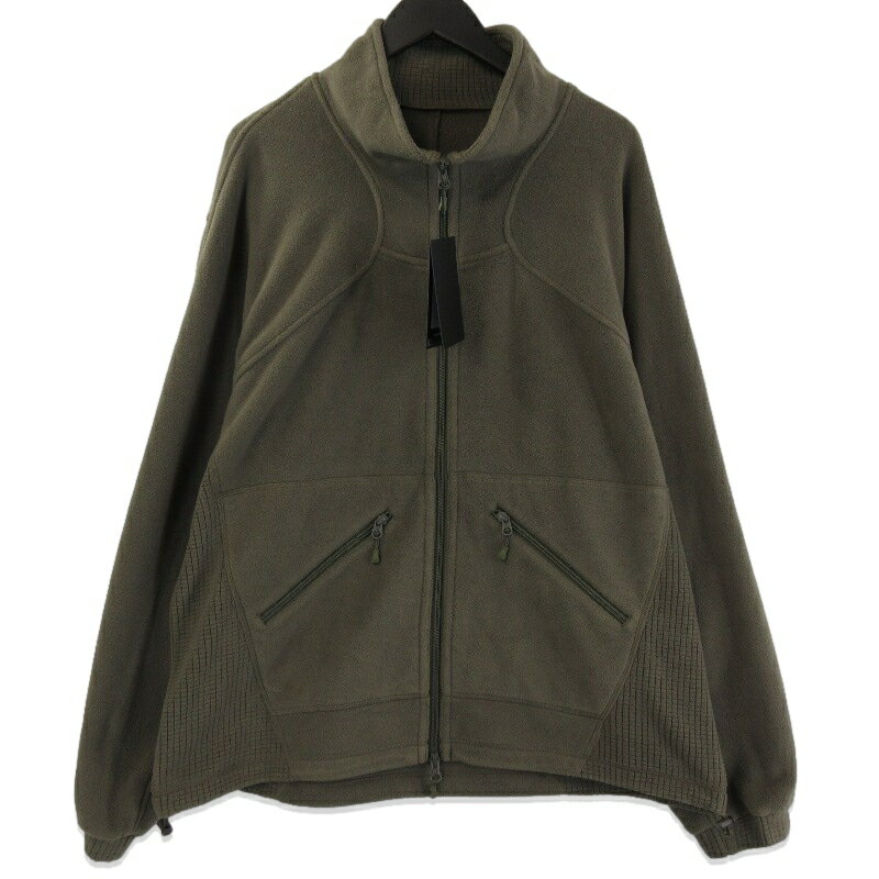 【中古】未使用 DAIWA PIER39 ダイワピア39 TECH ALPINE FLEECE JACKET BJ-71025W テックアルパインフリースジャケット カーキ Mメンズ 71015076