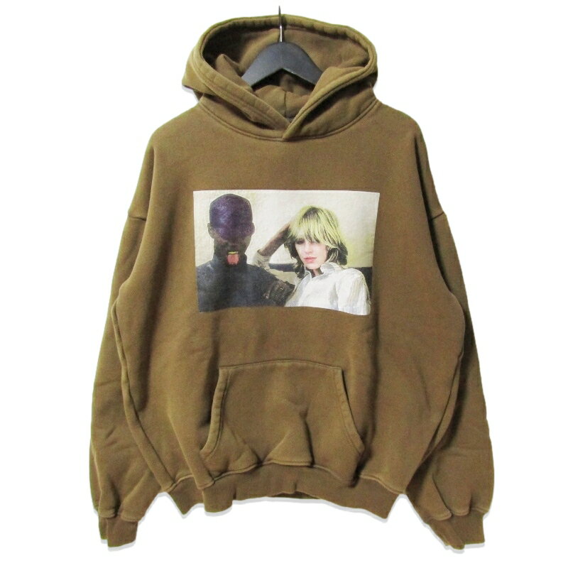 樂天商城 - 【中古】VIOLET x DAVID ENTH ヴァイオレット プルオーバーパーカー ON A VIOLET HIGH HOODIE デイビッドエンス 染色加工 ブラウン M裏起毛 ヘビーウェイトメンズ 27112784