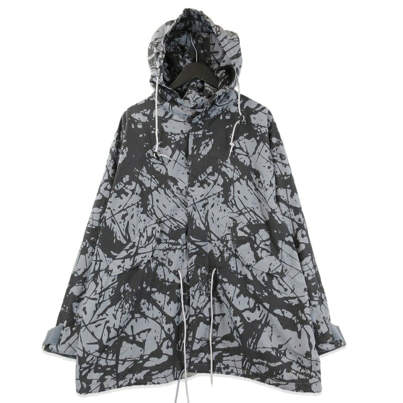 樂天商城 - 【中古】未使用 MOUNTAIN RESEARCH マウンテンリサーチ Splatrail Parka MTR4247 26SS モッズコート 撥水加工 日本製 グレー S-Mメンズ 71015157