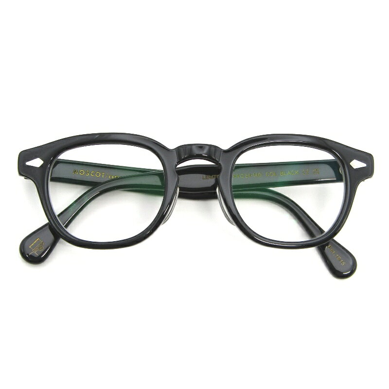 樂天商城 - 【中古】美品 MOSCOT モスコット メガネフレーム LEMTOSH 44 度入り 中国製 レムトッシュ ボスリントン ボストン/ウェリントン BLACK メガネ 眼鏡 サングラス 65009896
