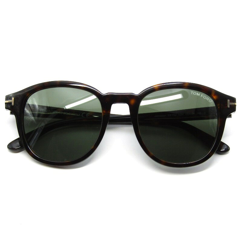 樂天商城 - 【中古】美品 TOM FORD トムフォード サングラス Jameson TF752 イタリア製 ジェムソン ボスリントン 52N ダークハバナ/ゴールドUSフィット ボストン/ウェリントン スモークグリーン メガネ 眼鏡 サングラス 61004872
