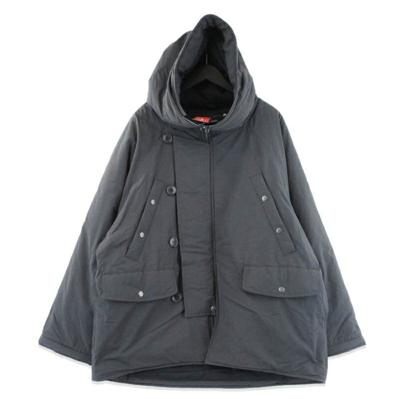 樂天商城 - 【中古】未使用 UPSCAPE AUDIENCE アップスケープオーディエンス 中綿ジャケット AUD7352 綿ナイロン 高密度ポプリン SUMIKURO L Sorona?Du-pont 中綿 N3B ジャケット メンズ 70017522