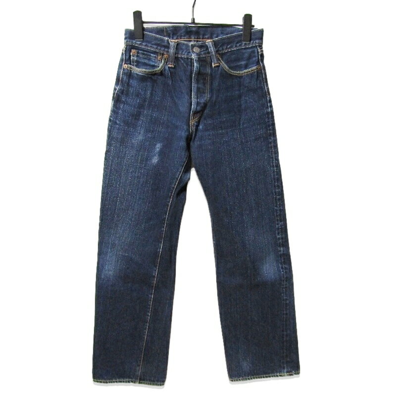 樂天商城 - 【中古】THE FLAT HEAD フラットヘッド デニムパンツ 3005 セルビッジ 赤耳 ボタンフライ インディゴ 29メンズ 27112935
