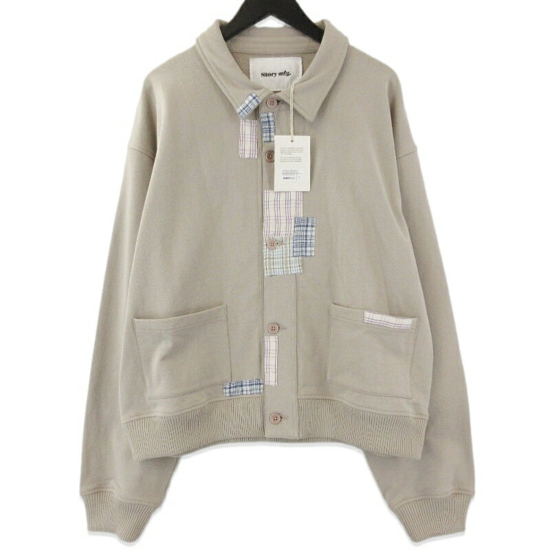 樂天商城 - 【中古】未使用 STORY mfg ストーリーエムエフジー WALKING CARDIGAN SAW25SWW スウェットカーディガン コットン グレー Lメンズ 71015189