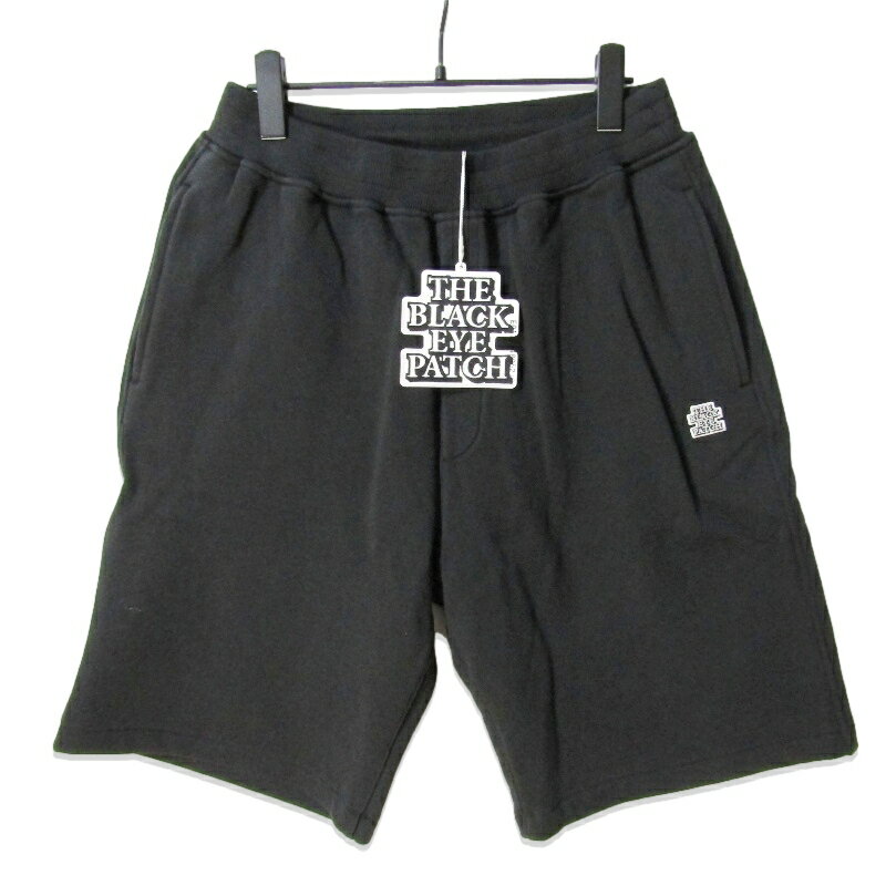 樂天商城 - 【中古】未使用 BLACKEYEPATCH ブラックアイパッチ SWEAT BAGGY SHORTS BEPFW25PA01 スウェットショーツ ブラック 黒 Mイージーショーツメンズ 27113029