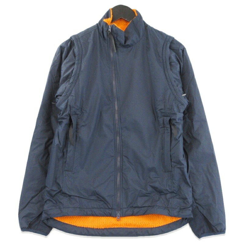 樂天商城 - 【中古】未使用 山と道 ヤマトミチ Light Alpha Vest/Jacket UNISEX ライトアルファベスト ジャケット デタッチャブル 2WAY Navy XS メンズ 70017560