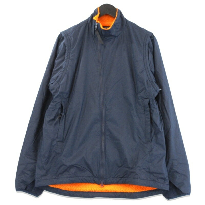 樂天商城 - 【中古】未使用 山と道 ヤマトミチ Light Alpha Vest/Jacket UNISEX ライトアルファベスト ジャケット デタッチャブル 2WAY Navy M メンズ 70017562