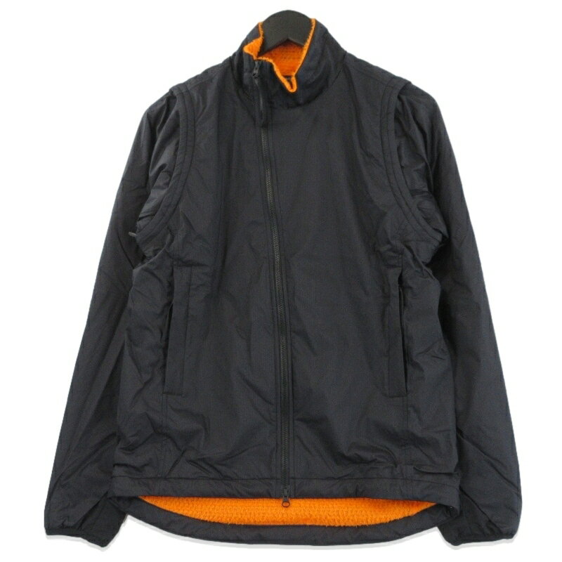 Rakuten - 【中古】未使用 山と道 ヤマトミチ Light Alpha Vest/Jacket UNISEX ライトアルファベスト ジャケット デタッチャブル 2WAY Black XS メンズ 70017563
