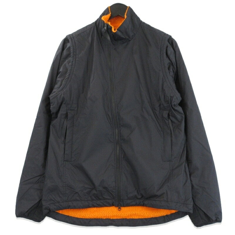 樂天商城 - 【中古】未使用 山と道 ヤマトミチ Light Alpha Vest/Jacket UNISEX ライトアルファベスト ジャケット デタッチャブル 2WAY Black S メンズ 70017564