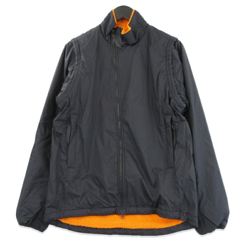 樂天商城 - 【中古】未使用 山と道 ヤマトミチ Light Alpha Vest/Jacket UNISEX ライトアルファベスト ジャケット デタッチャブル 2WAY Black S メンズ 70017565