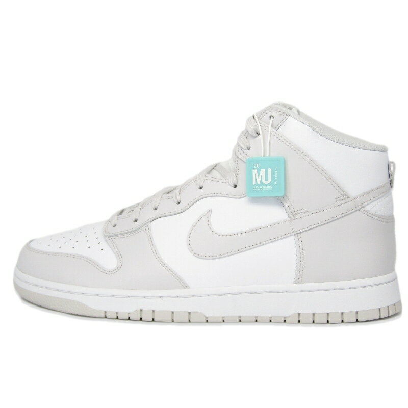 樂天商城 - 【中古】未使用 NIKE ナイキ 30cm DUNK HI RETRO DD1399-100 ダンク ハイ レトロ バストグレー バスケットボール WHITE/VAST GREY 2020年製 ホワイト スニーカー 35005370