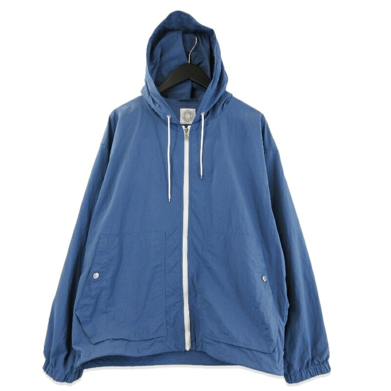 樂天商城 - 【中古】ORCIVAL オーシバル フーデッドジップジャケット OR-A0504 ONB ナイロンジャケット RECYCLE NYLON TAFFETA ZIP ブルー 5JACKET メンズ 71015300