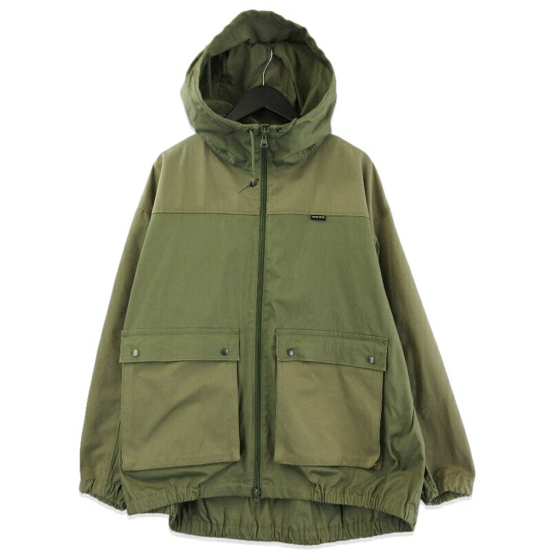 【中古】FRAPBOIS フラボア サイロ マウンテンパーカー B1542RFJ006 ストレッチ ウィメンズ カーキ 2レディース 71015301
