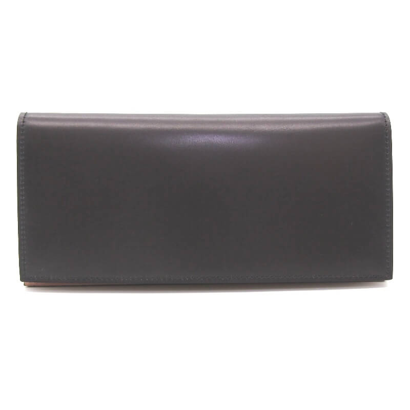 樂天商城 - 【中古】未使用 Flathority フラソリティ 長財布 FM701 水染 オイルコードバン waterOil Cordovan Long Wallet 国産 ブラック 黒 レザー 28012185