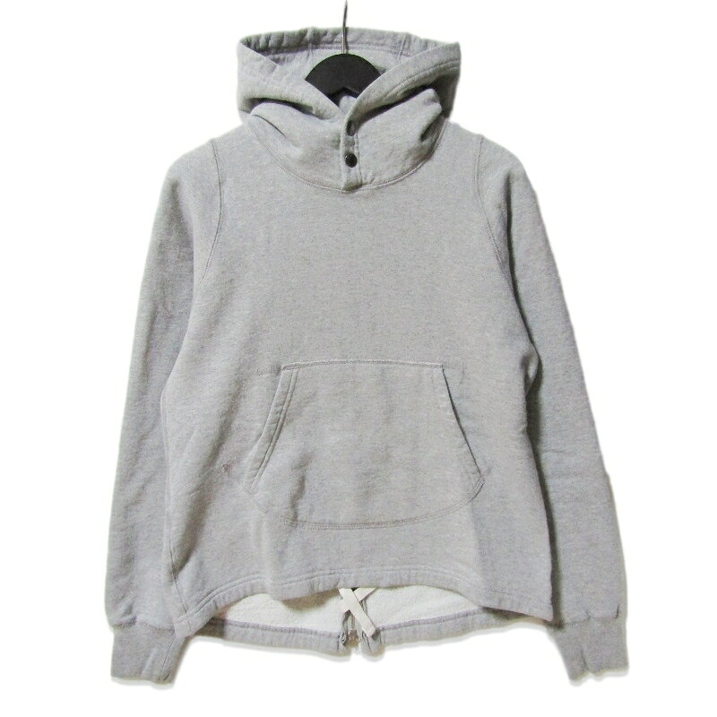 樂天商城 - 【中古】Engineered Garments × SSZ エンジニアドガーメンツ プルオーバーパーカー バックジップ PULLOVER ZIP HOODY グレー Sエスエスズィー 裏起毛メンズ 27113155