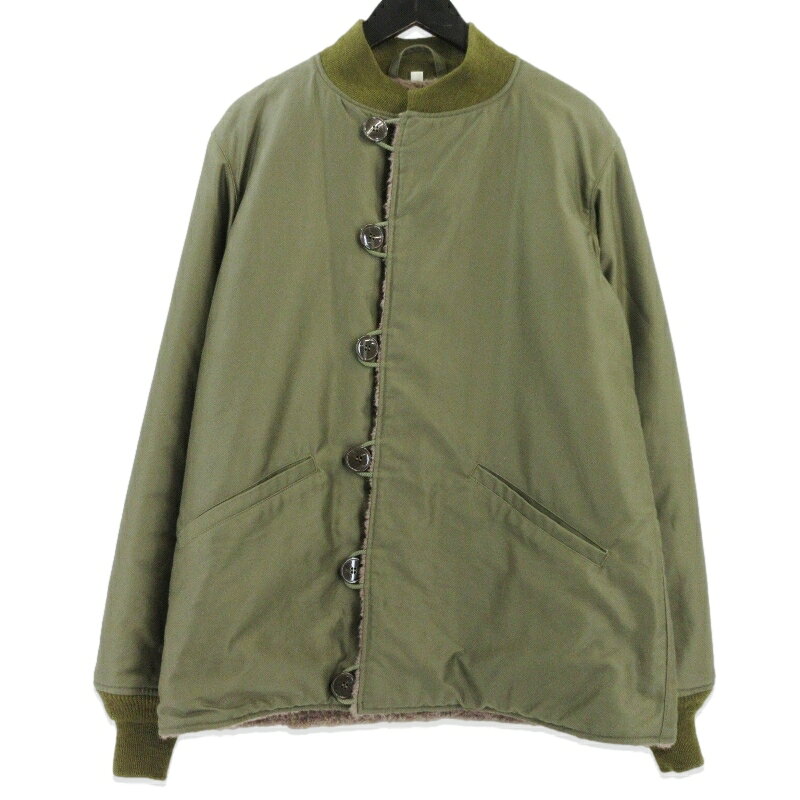 樂天商城 - 【中古】BUZZ RICKSON'S バズリクソンズ M-1943ライナー BR15144 Type M-1943 LINER アルパカウールパイル ツイル カーキ 38 メンズ 99000564