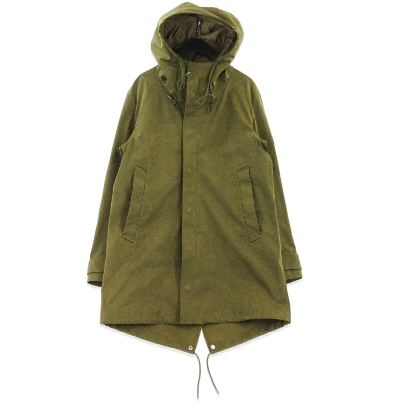 樂天商城 - 【中古】Ten C テンシー モッズコート Core Parka 20CTCUK04027 A02105 OJJ 高密度ナイロンベンタイルミリクロス オリーブ 50 メンズ 99000574