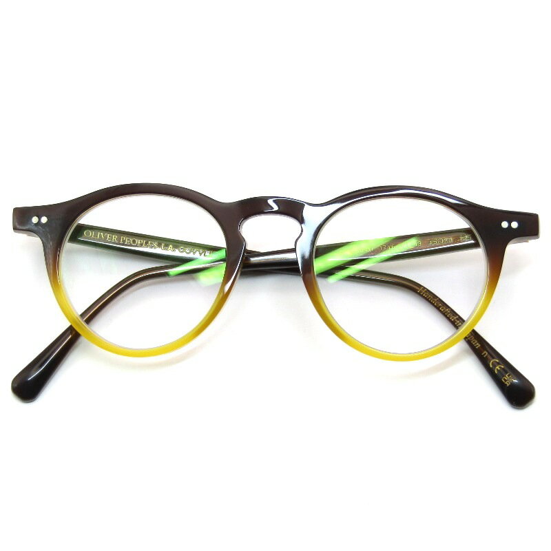 樂天商城 - 【中古】美品 OLIVER PEOPLES オリバーピープルズ メガネフレーム OV5504U OP-13 度入り 日本製 1746 Whisky Gradientボストン/ラウンド メガネ 眼鏡 サングラス 61005101