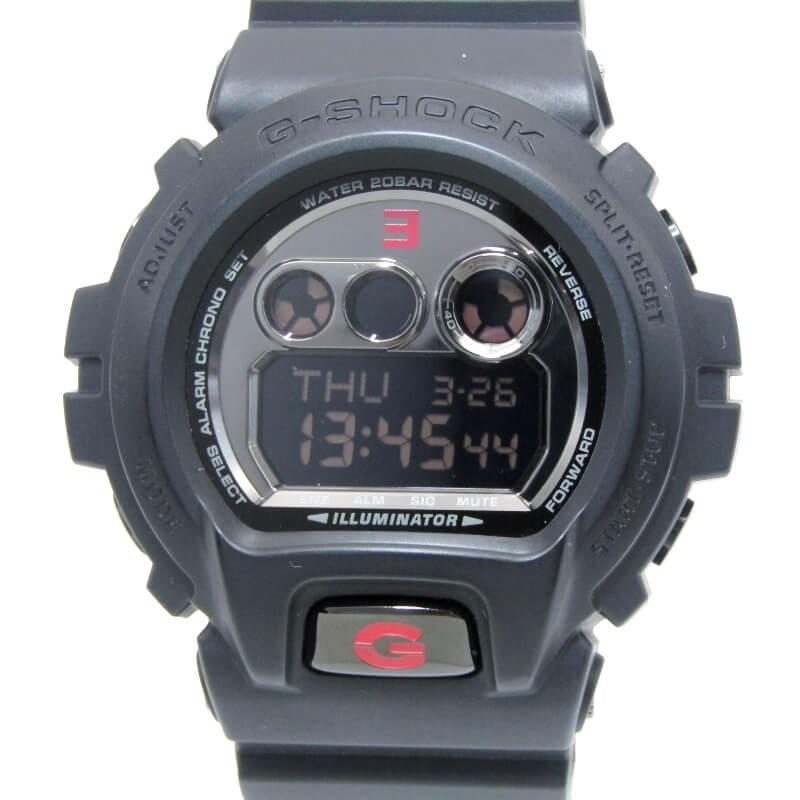 樂天商城 - 【中古】CASIO G-SHOCK Gショック GD-X6900MNM-1JR EMINEM エミネム コラボ 30周年記念 30th Anniversary デジタル ブラック 黒 カシオ 腕時計 28012240