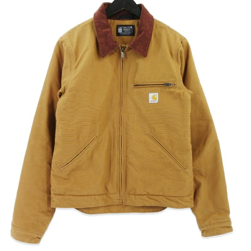 樂天商城 - 【中古】Carhartt カーハート デトロイトジャケット 103828 BLANKET-LINED DETROIT JACKET USA製 裏ブランケット ブラウン S メンズ 99000609