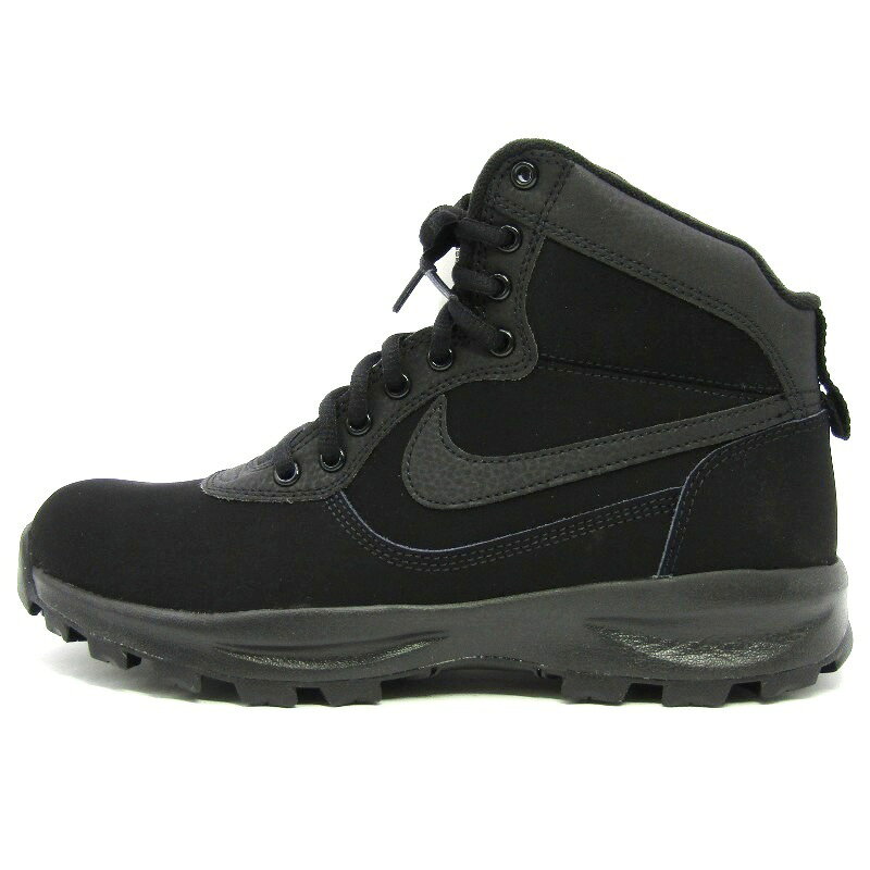 樂天商城 - 【中古】未使用 NIKE ナイキ 26cm MANOA DOME 844358-003 マノアドーム トリプルブラック ハイキングシューズ アウトドア レザー BLACK 黒 ハイカット スニーカー 35005413