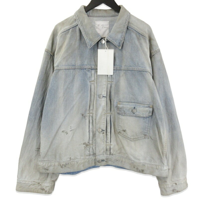 樂天商城 - 【中古】未使用 ANCELLM アンセルム AGING DENIM JACKET ANC-JK62-STD デニムジャケット ヴィンテージ加工 日本製 インディゴ 3メンズ 71015330