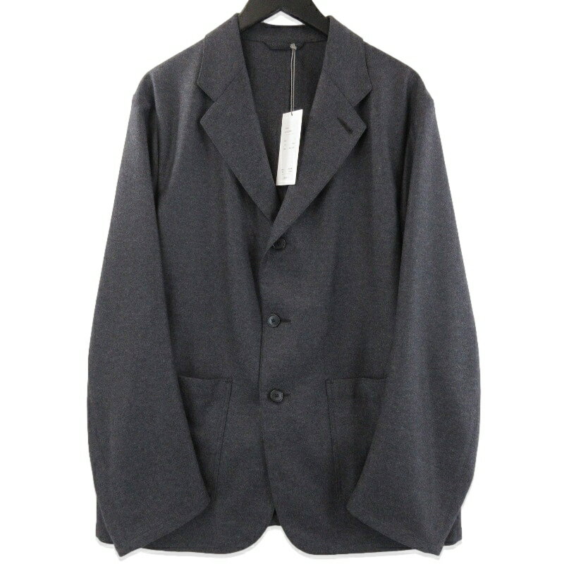樂天商城 - 【中古】未使用 HEUGN ユーゲン Henrri Gray Flannel JACKET038 ワークジャケット Super140’s ファインウール グレー 3メンズ 71015334