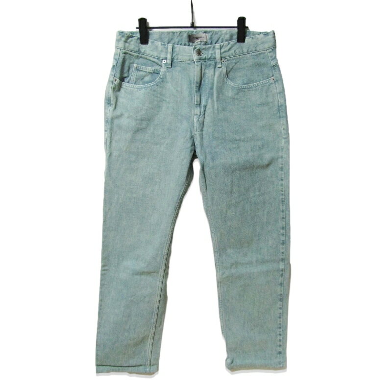 樂天商城 - 【中古】ISABEL MARANT イザベルマラン デニムパンツ Jack Trousers ジャックトラウザーズ ジップフライ グリーン 33メンズ 27113183
