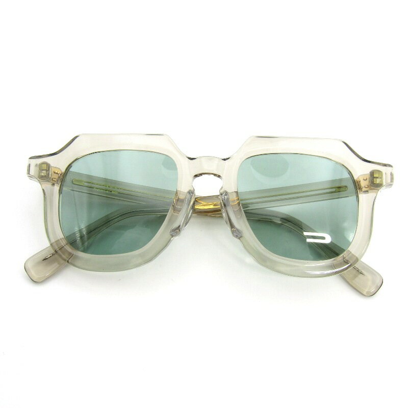 【中古】美品 Filton フィルトン サングラス Aiguille09-P 日本製 AG-09P ガーゴイル ティアドロップ Couleurs-6 クリアアッシュクラウン フレンチモチーフ エギュイーユ ブルーグリーン メガネ 眼鏡 サングラス 54000679