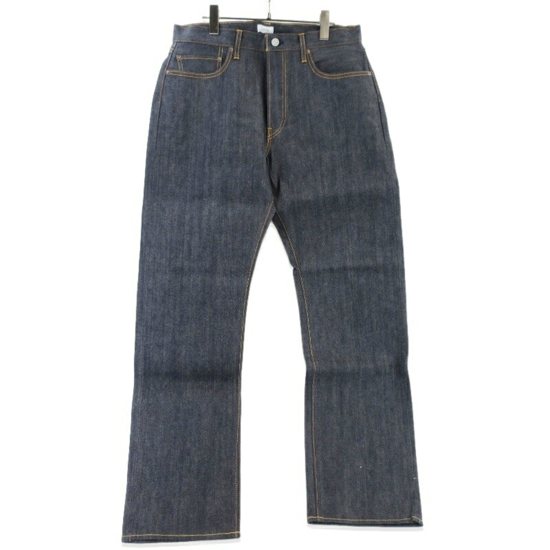樂天商城 - 【中古】未使用 CIOTA シオタ デニムパンツ PTLM-21STB-RDD 12.5oz 反応染め ストレート リジット ボタンフライ ネイビー 34 メンズ 99000626