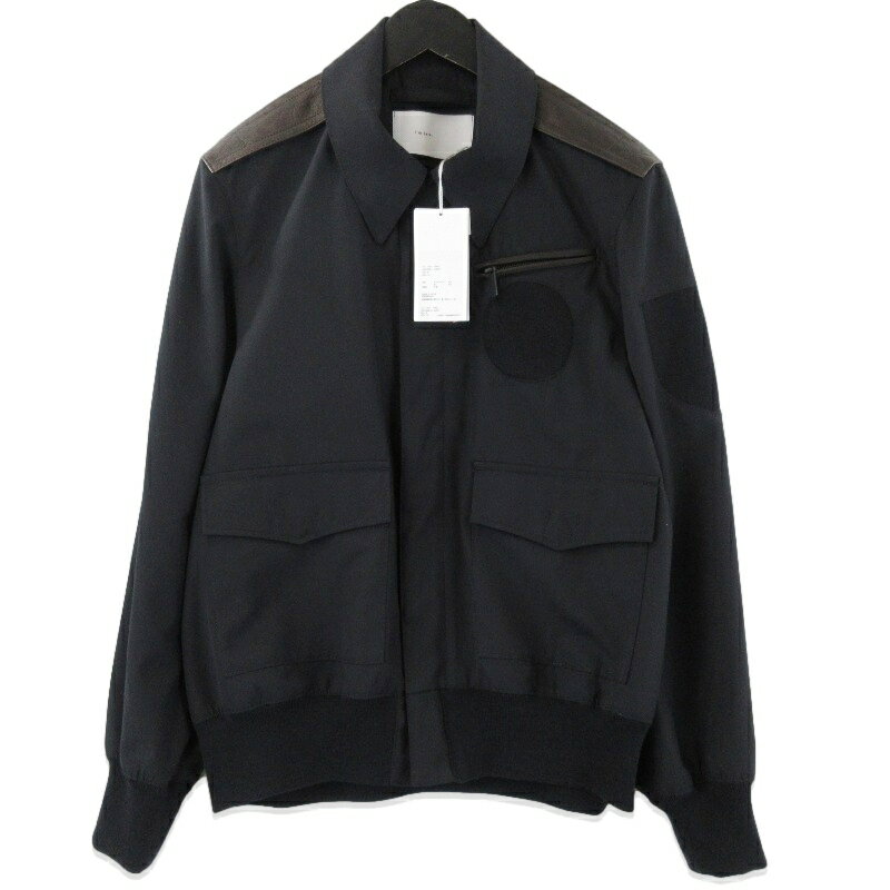 樂天商城 - 【中古】未使用 i'm here アイムヒアー UN(I)FORM JACKET i'm53:FD005 A-2 JACKET モチーフ 日本製 ブラック 黒 Mメンズ 71015356