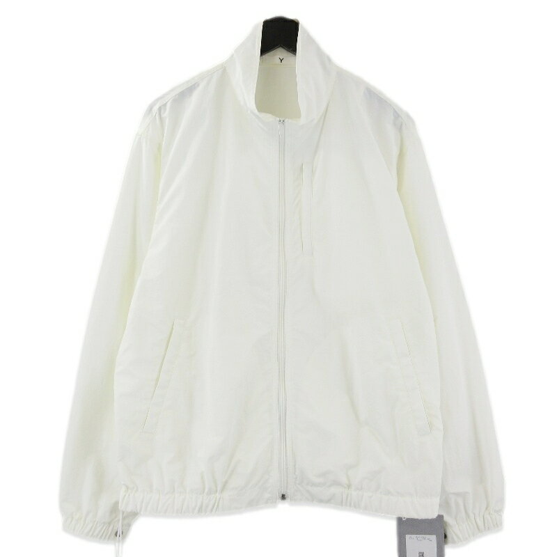 樂天商城 - 【中古】未使用 Y ワイ リサイクルナイロンミックスタフタブルゾン 165-5125341 RECYCLE NYLON MIX TAFFETA BZ ホワイト 白 Mメンズ 71015357