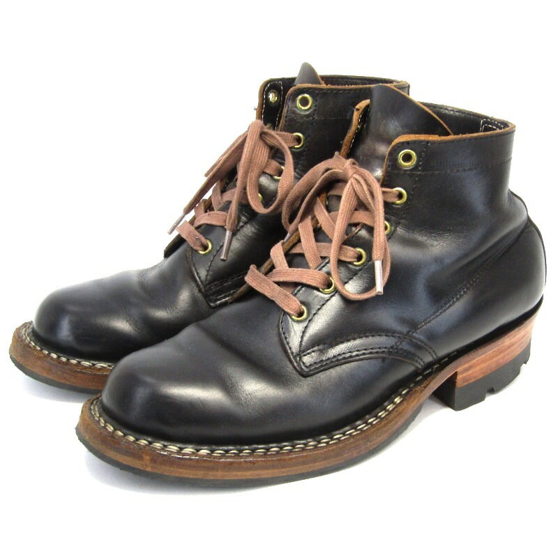 樂天商城 - 【中古】WHITE'S BOOTS ホワイツ US8E 26cm セミドレス 2332HC-700 クロムエクセル 2018年製 茶芯 ワークブーツ SEMIDRESS ブラック 黒 ホーウィン オイルレザー ブーツ 35005423