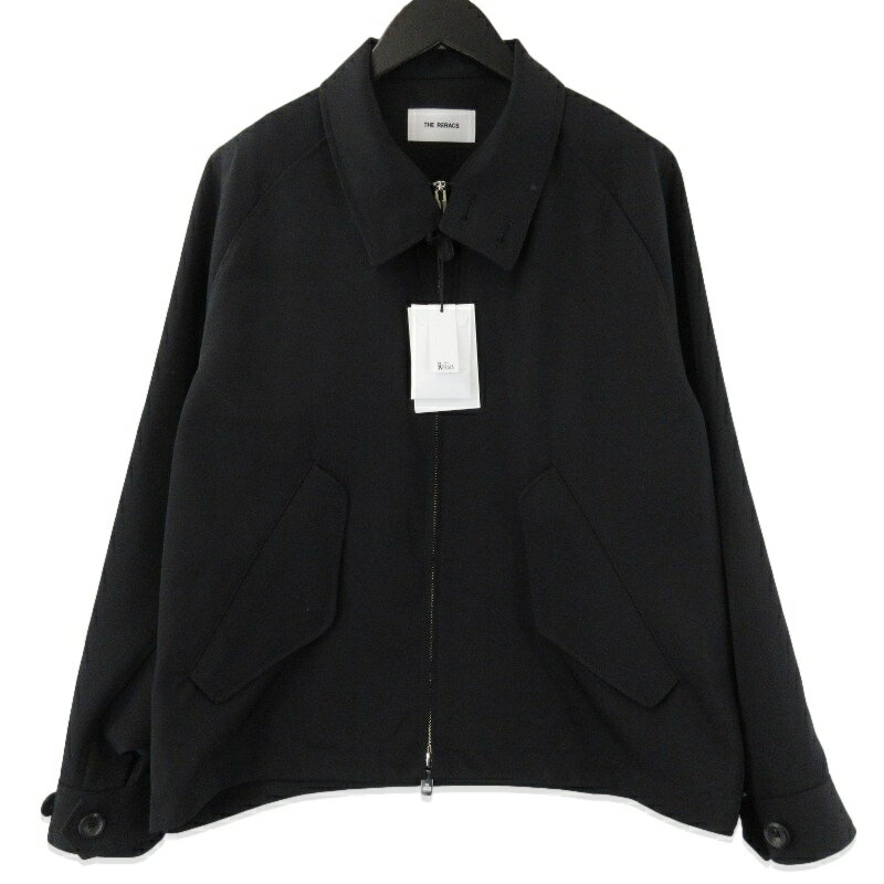 樂天商城 - 【中古】美品 THE RERACS ザリラクス ハリントンジャケット 25SS-REJK-212L レディース THE BALCOLLAR HARRINGTON ブラック 黒 36JACKET バルカラー ウール 日本製レディース 71015374